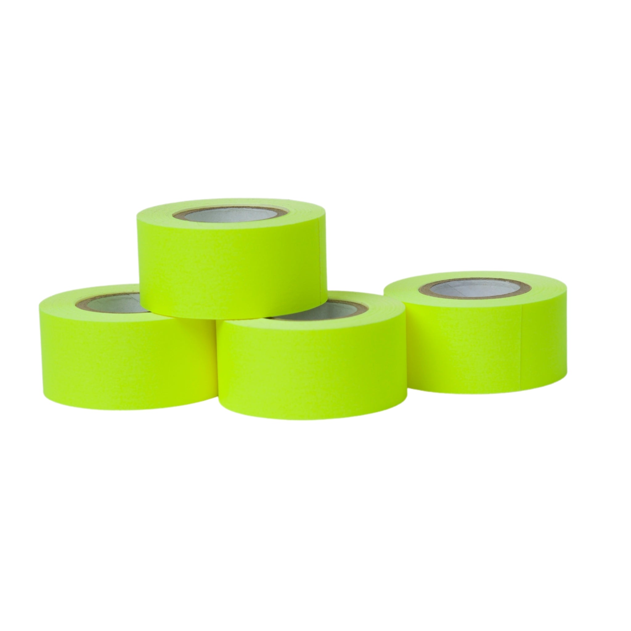 1" x 360" Artist Tape - 4 Pack Fluorescent Yellow