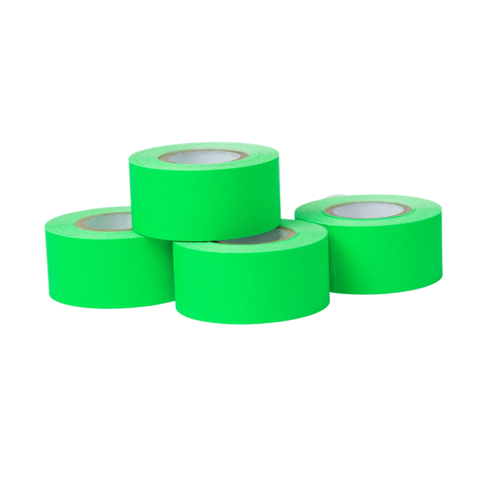 1" x 360" Artist Tape - 4 Pack Fluorescent Green