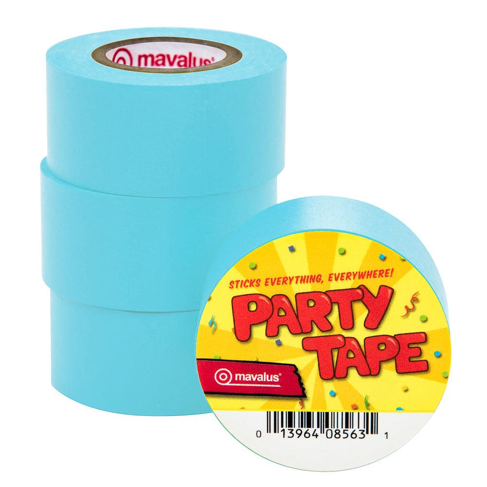 1" x 324" Party Tape - 4 Pack
