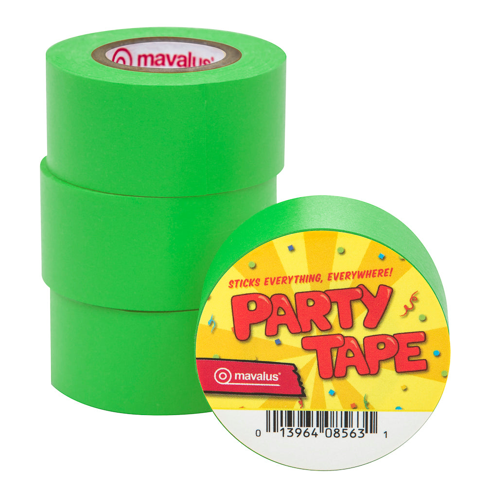 1" x 324" Party Tape - 4 Pack